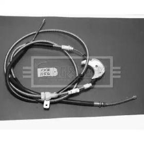 BORG & BECK bkb1156 -  Трос, стояночная тормозная система